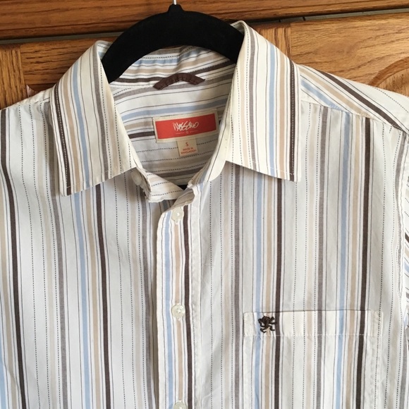 ⭐️💲⬇️ Boys Striped Casual Button Down Shirt - Picture 3 of 6